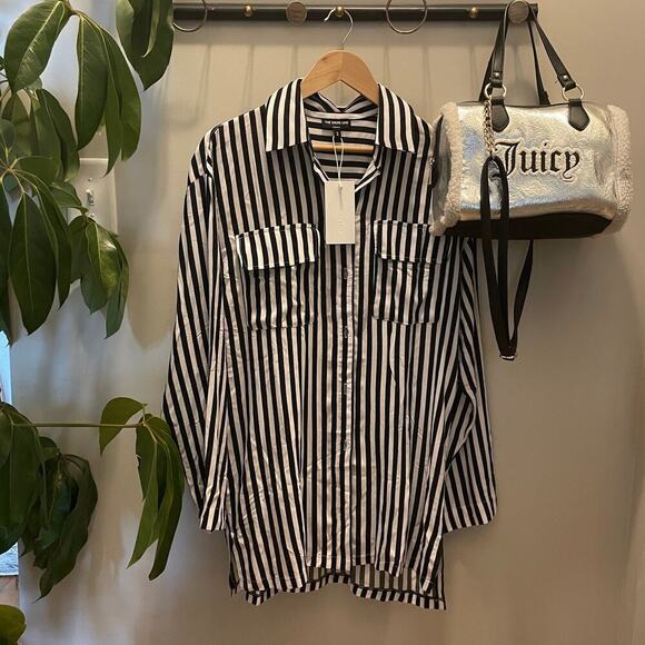 The Shore Line Paige Beach Shirt Swim Cover-up | 2 (Medium) | $165 NWT Brand New - Picture 3 of 6